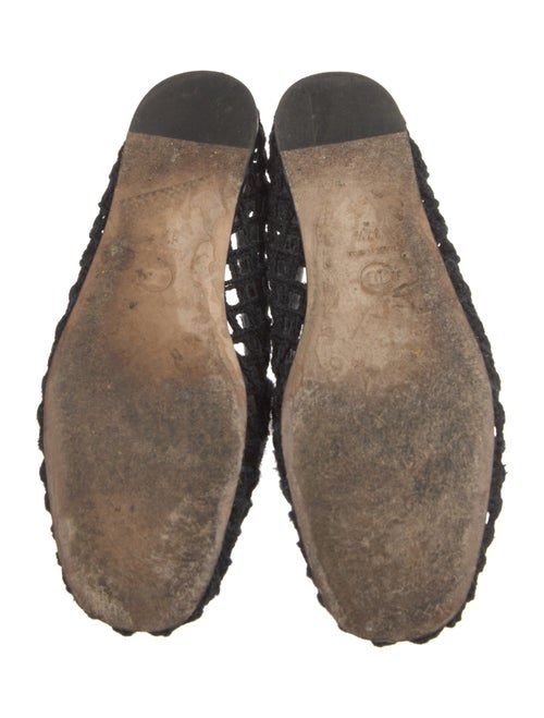 Chanel 2023 Interlocking CC Logo Ballet Flats