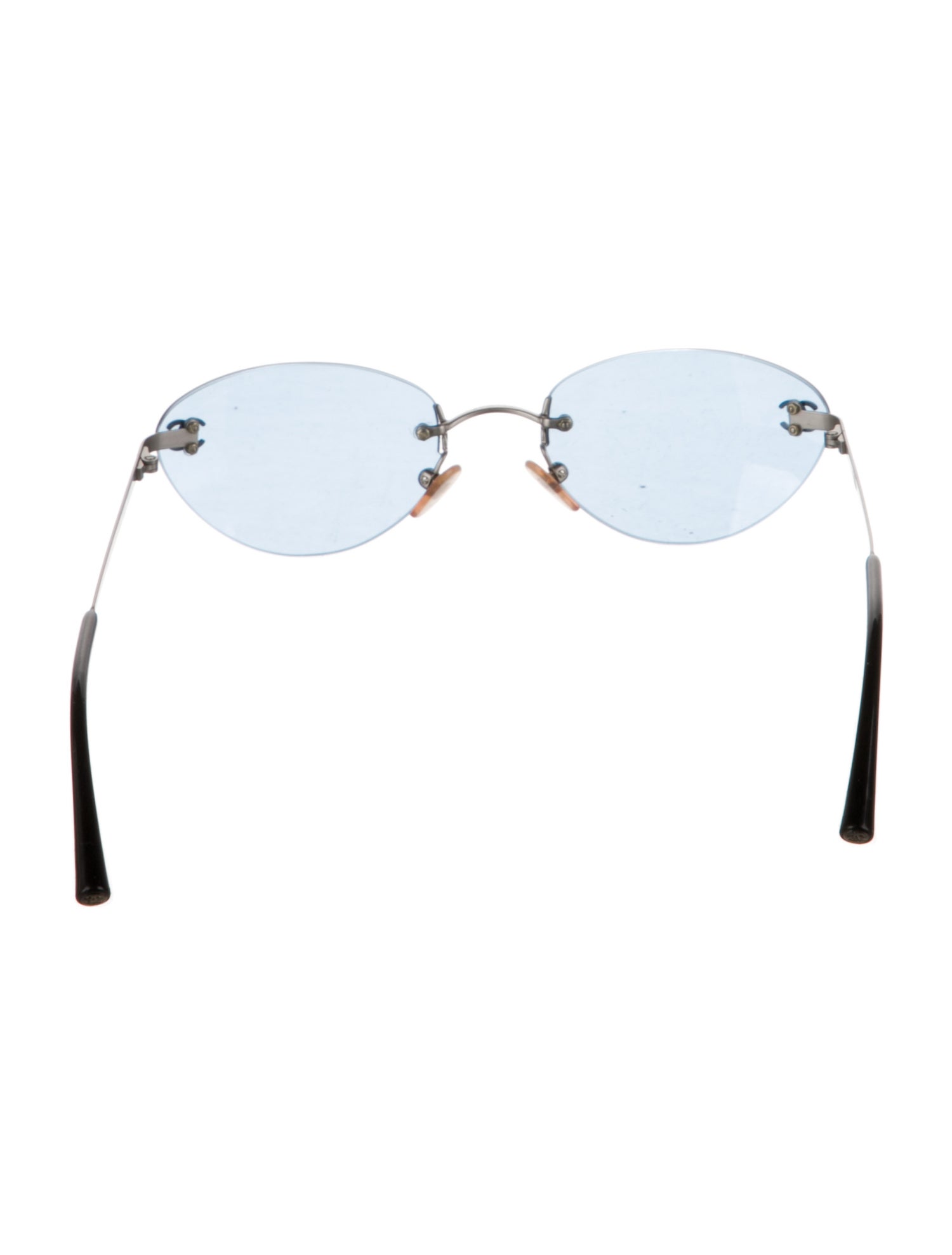 Chanel Interlocking CC Logo Cat-Eye Sunglasses