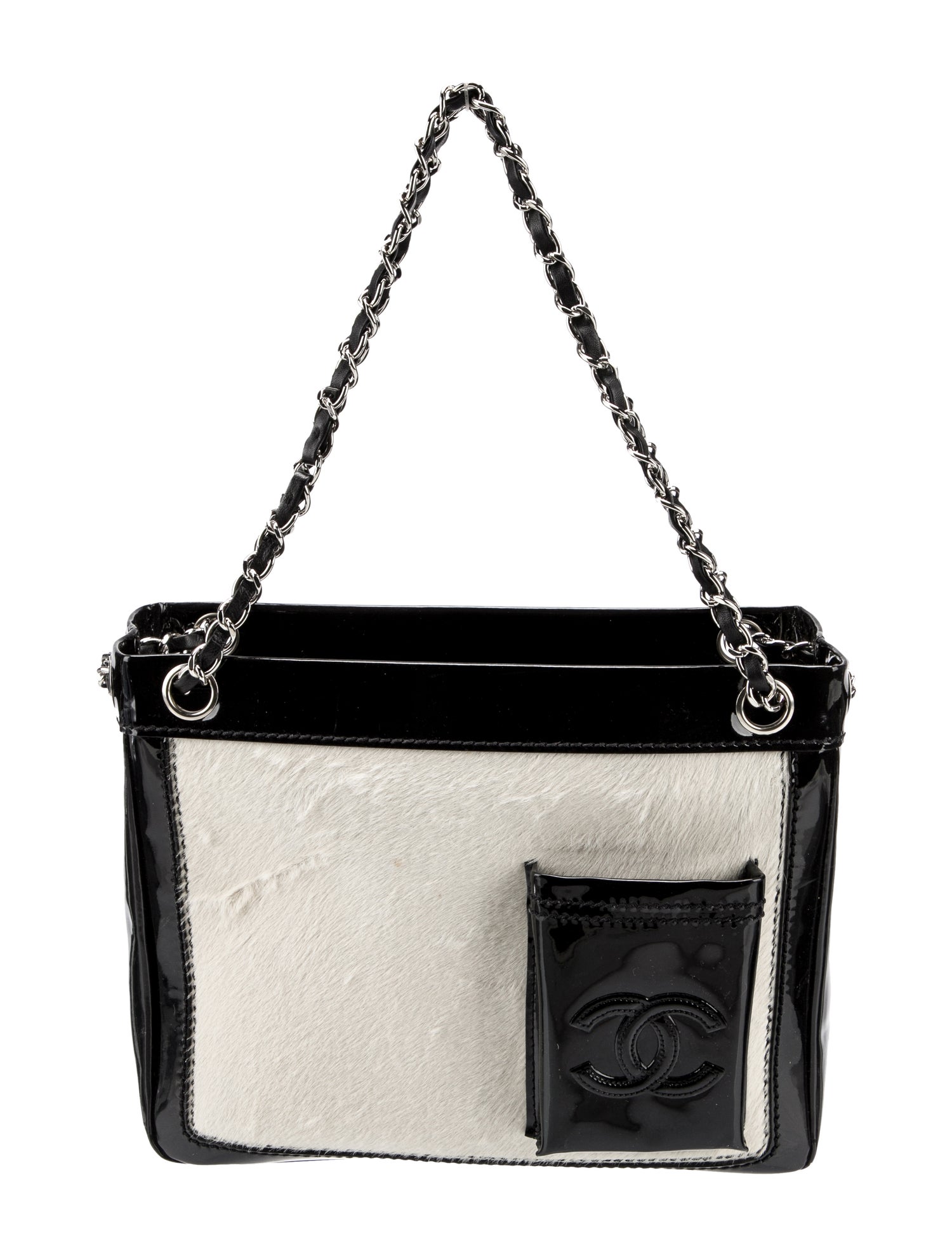 Chanel Ponyhair Chain Tote