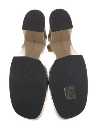 Chanel 2024 Interlocking CC Logo Sandals