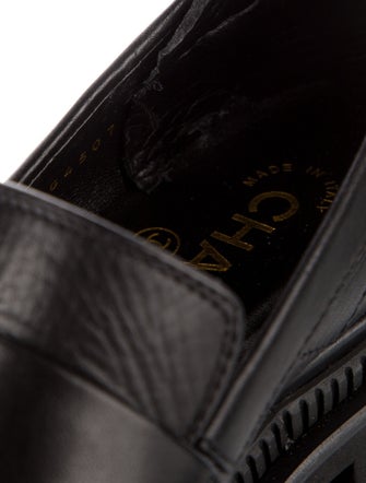 Chanel 2023 Interlocking CC Logo Loafers