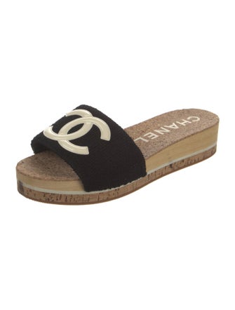 Chanel 2020 Interlocking CC Logo Slides