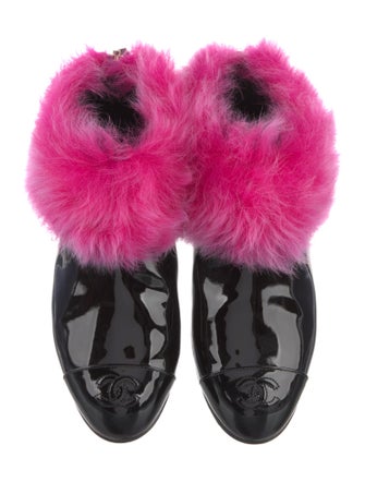 Chanel 2023 Interlocking CC Logo Boots