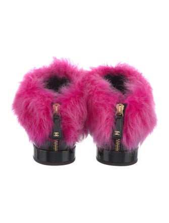 Chanel 2023 Interlocking CC Logo Boots