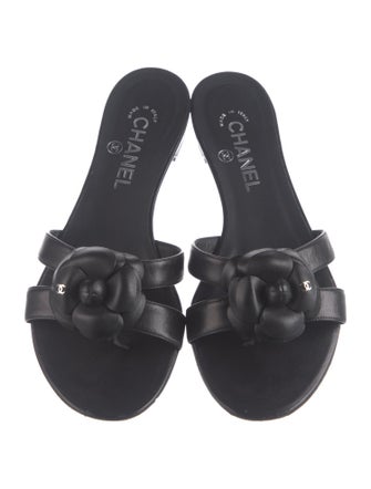 Chanel 2015 Interlocking CC Logo Slides