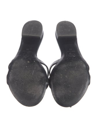 Chanel 2015 Interlocking CC Logo Slides