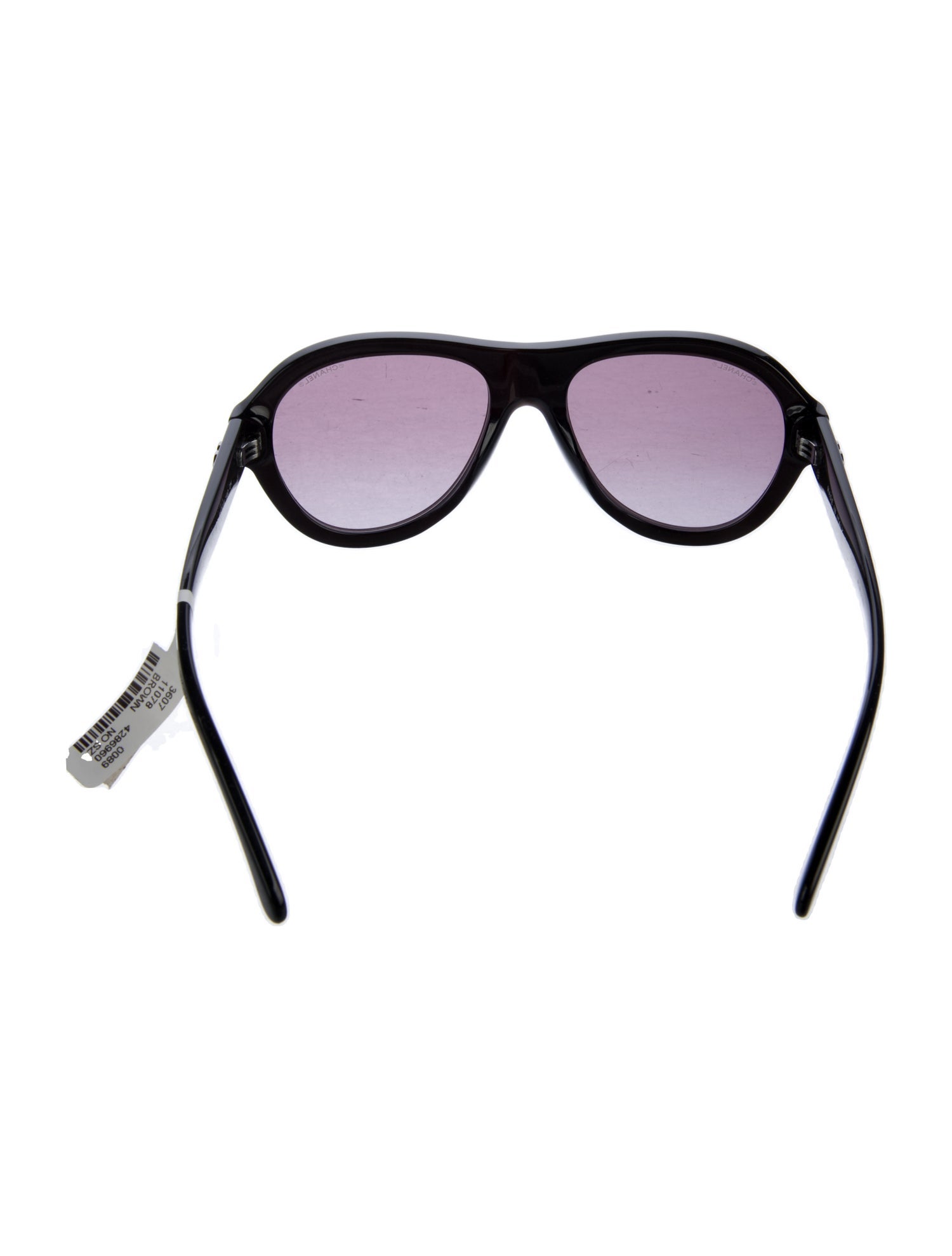 Chanel Interlocking CC Logo Round Sunglasses w/ Tags