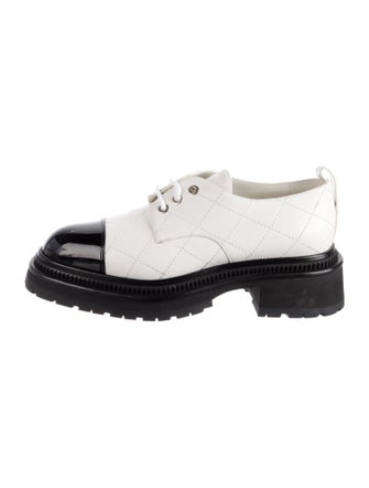 Chanel 2023 Interlocking CC Logo Oxfords