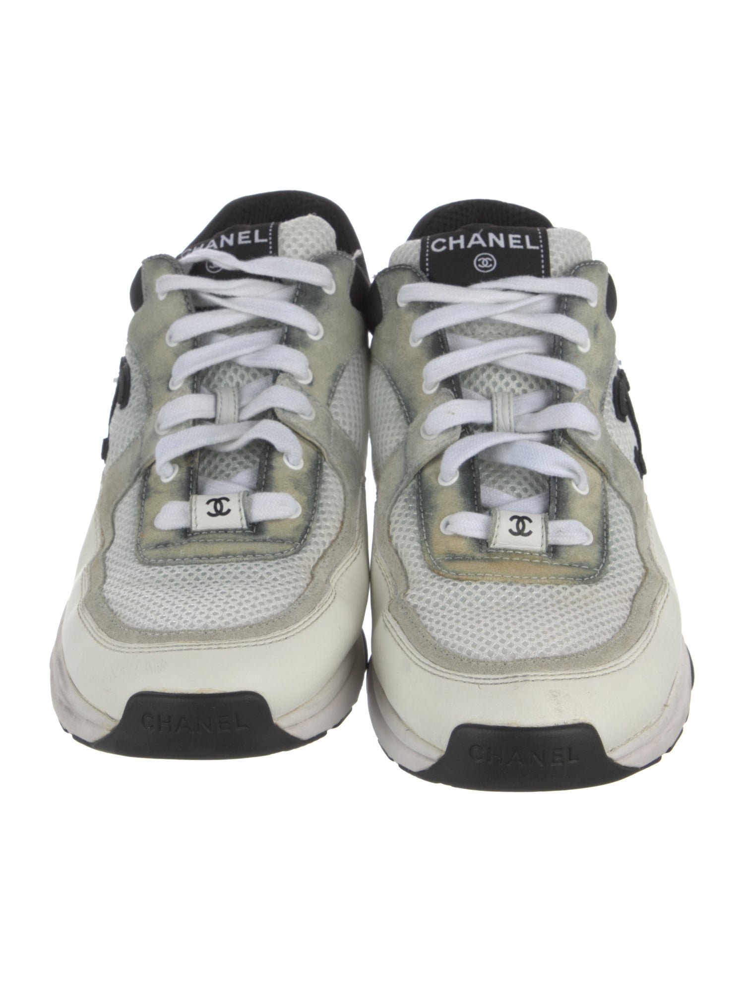 Chanel 2022 Interlocking CC Logo Athletic Sneakers