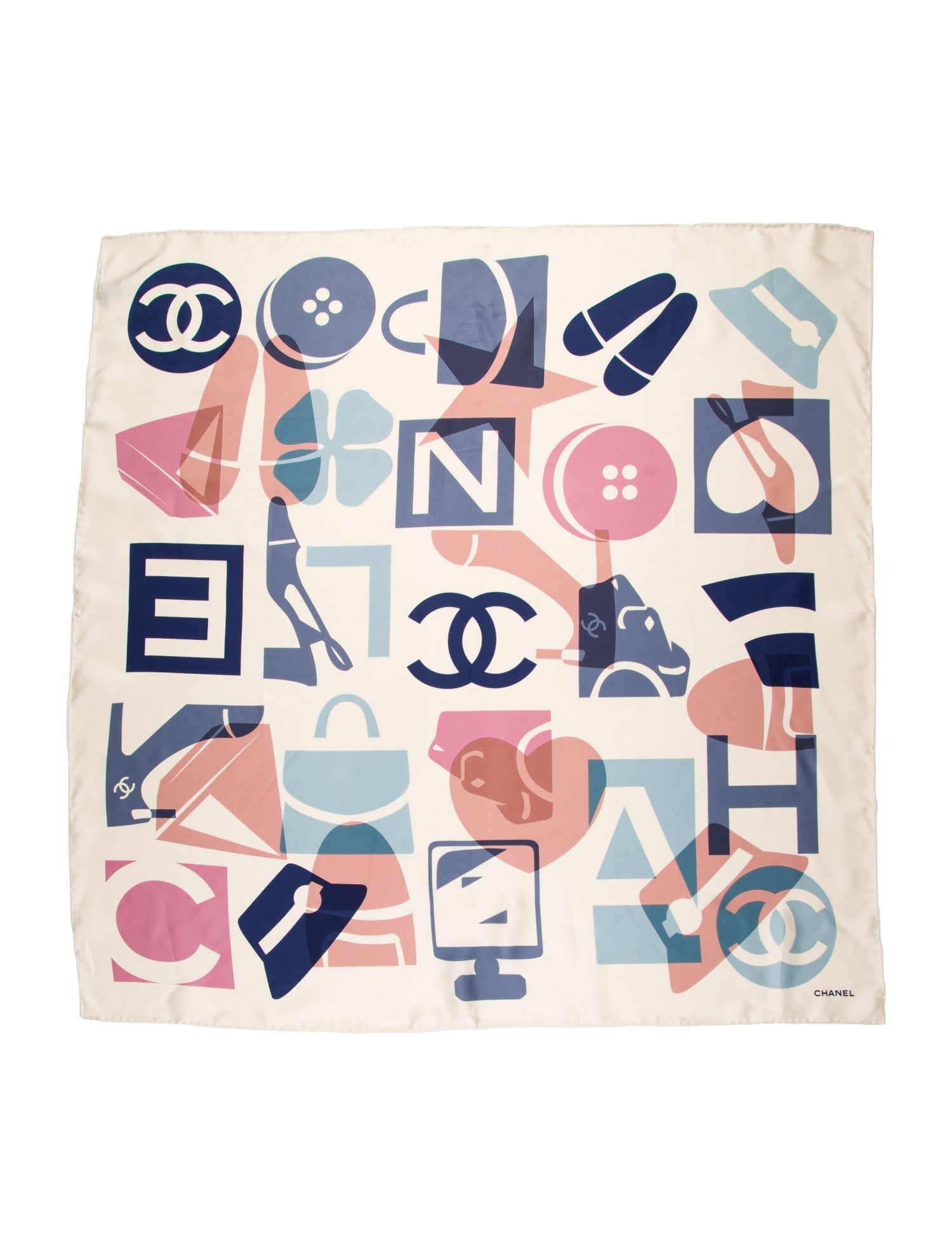 Chanel Silk 2021 Scarf