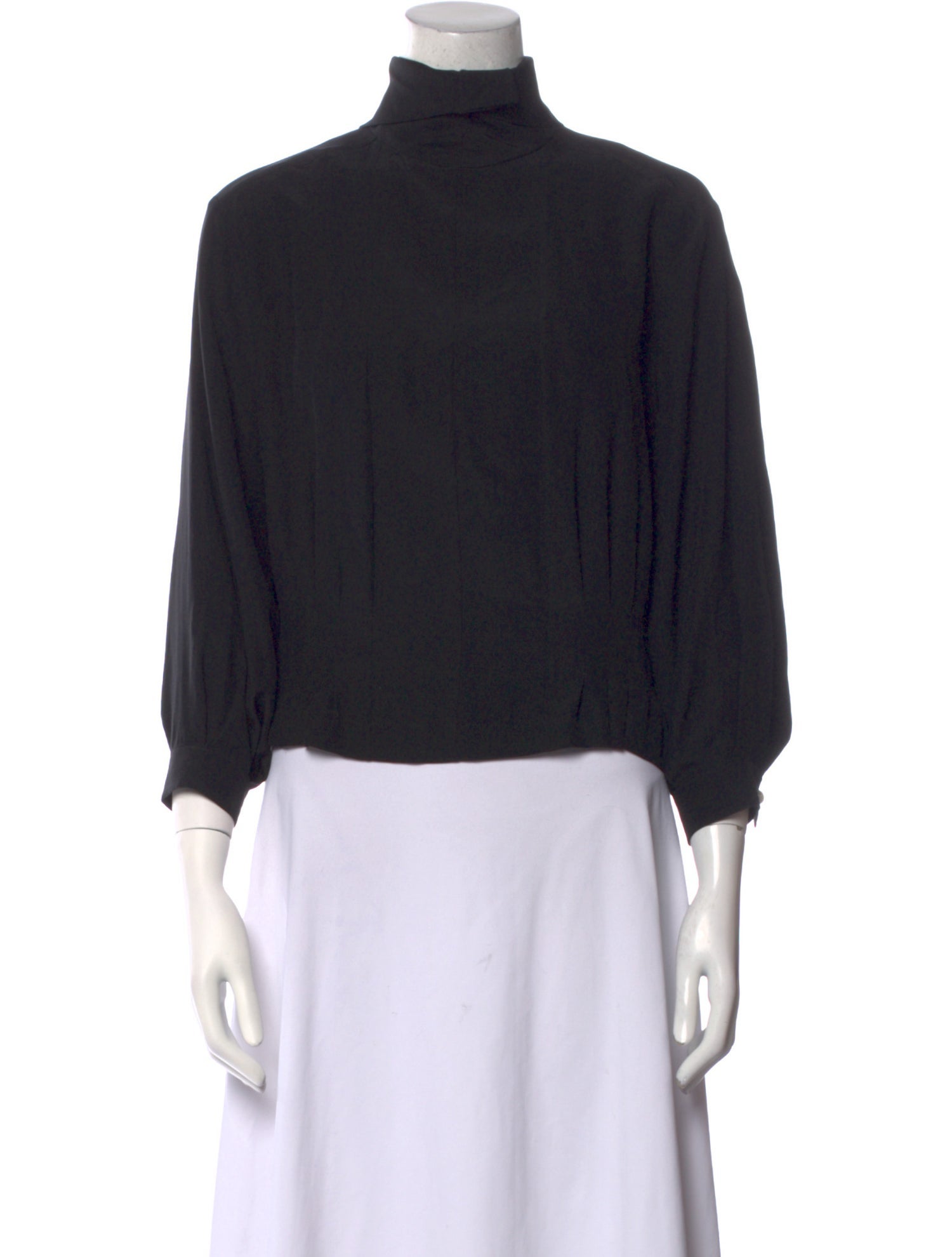 Chanel 2017 Silk Crop Top