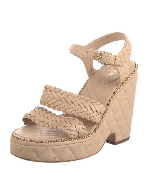 Chanel 2015 Interlocking CC Logo Espadrilles