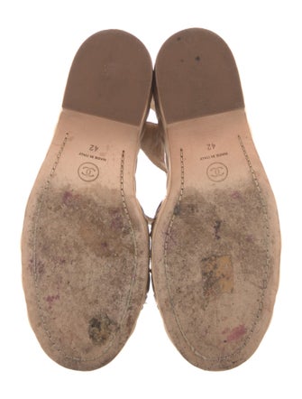 Chanel 2015 Interlocking CC Logo Espadrilles