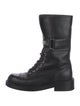 Chanel 2021 Leather Combat Boots