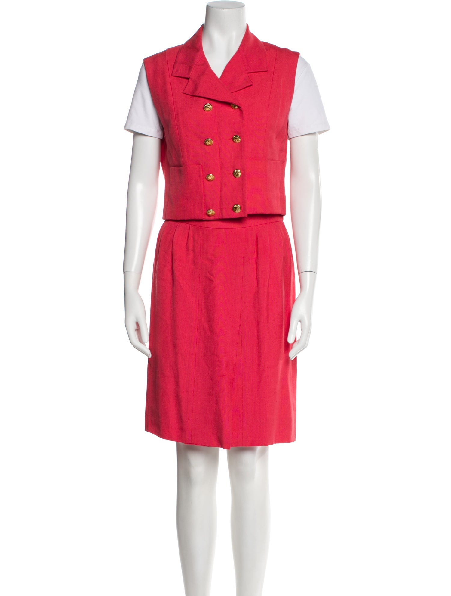 Chanel Vintage 1991 Skirt Set