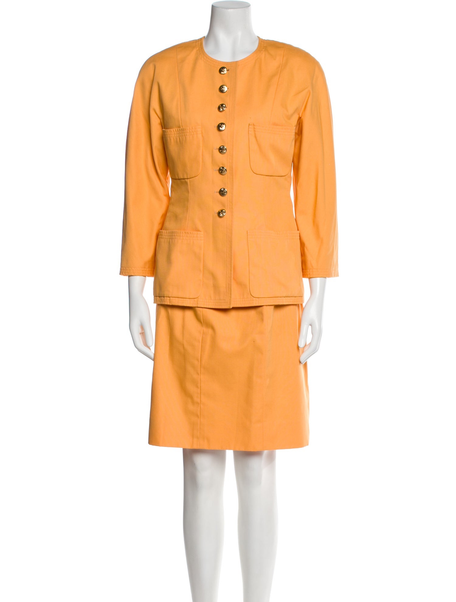 Chanel Vintage 1991 Skirt Set