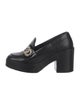 Chanel Interlocking CC Logo Leather Pumps