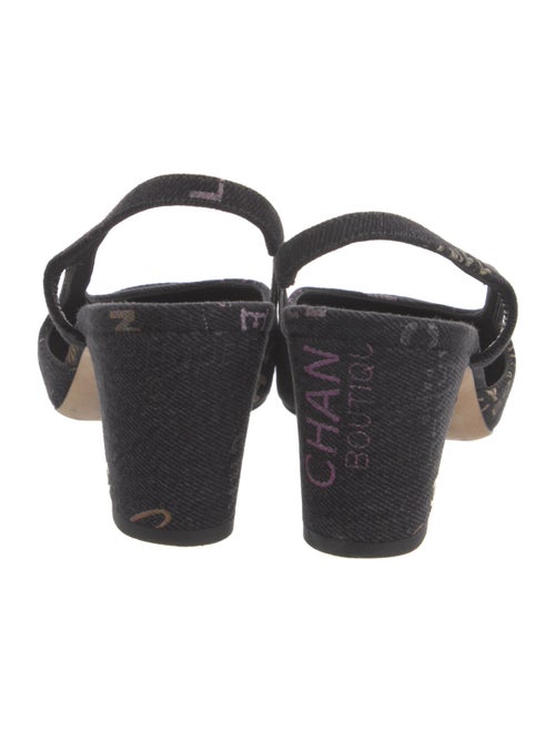 Chanel 2022 Interlocking CC Logo Slingback Pumps