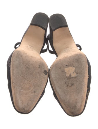 Chanel 2022 Interlocking CC Logo Slingback Pumps