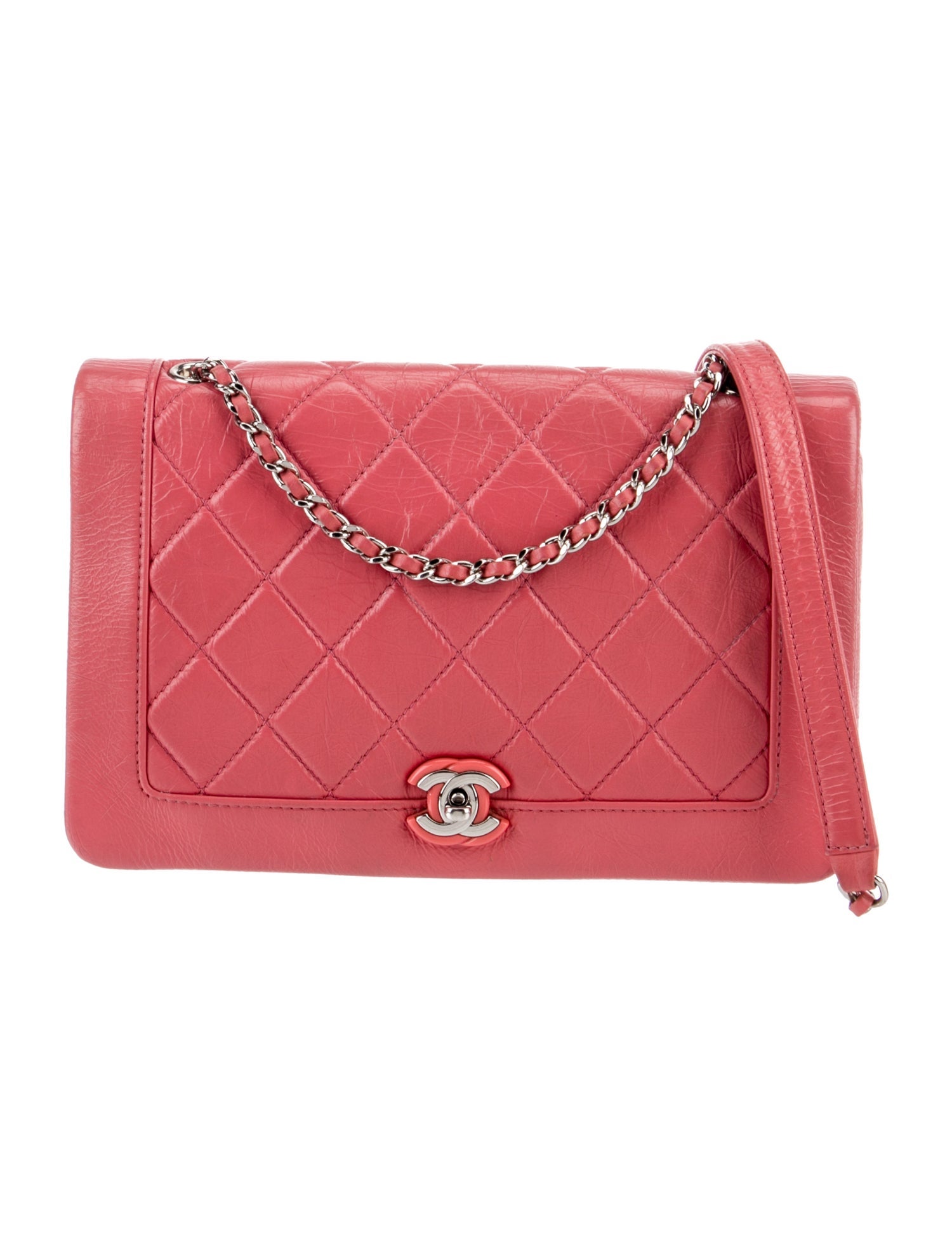 Chanel Bi-Quilted Vintage Flap Crossbody Bag