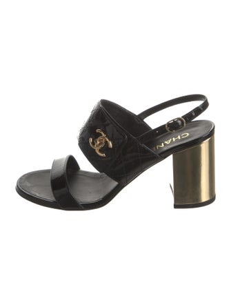 Chanel 2023 Interlocking CC Logo Mules