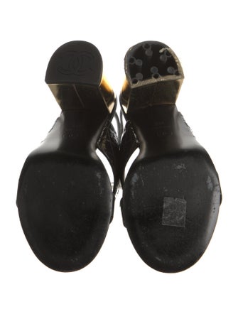 Chanel 2023 Interlocking CC Logo Mules