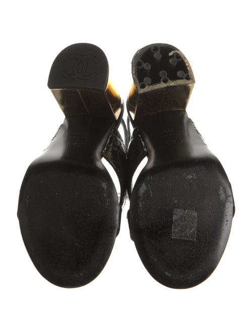 Chanel 2023 Interlocking CC Logo Mules