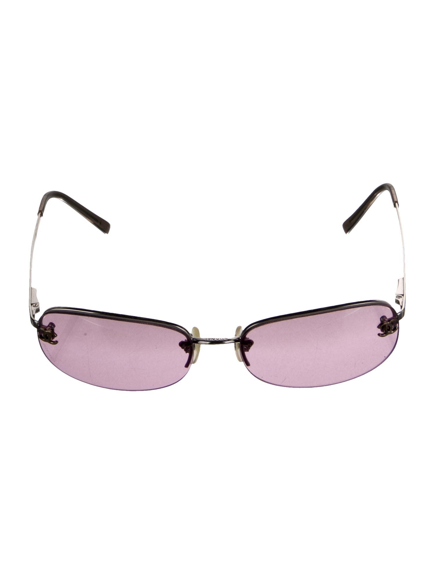 Chanel Vintage Interlocking CC Logo Sunglasses