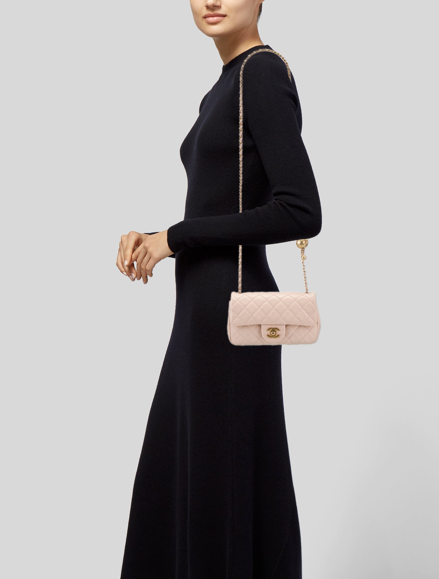 Chanel Rectangular Mini Pearl Crush Flap Bag