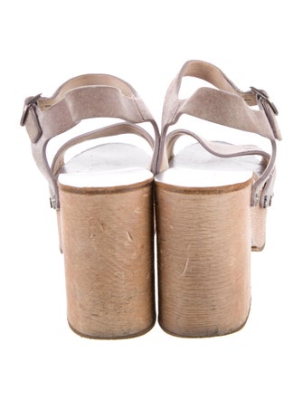 Chanel 2015 Suede Espadrilles