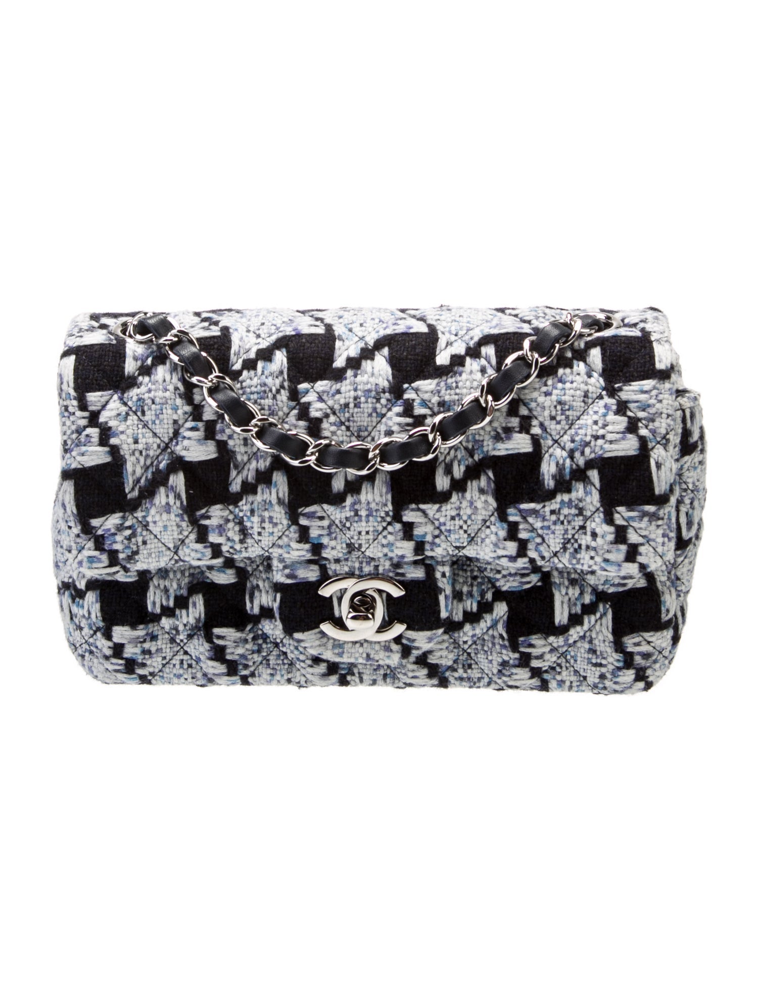 Chanel Classic Tweed Rectangular Mini Flap Bag