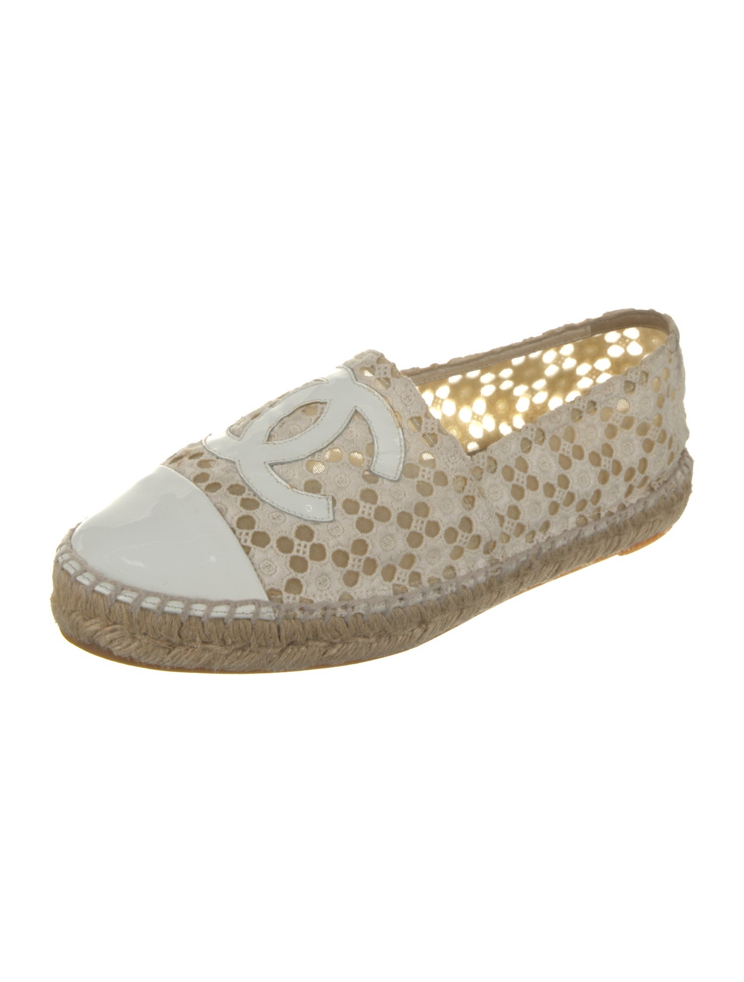 Chanel Patterned Espadrilles