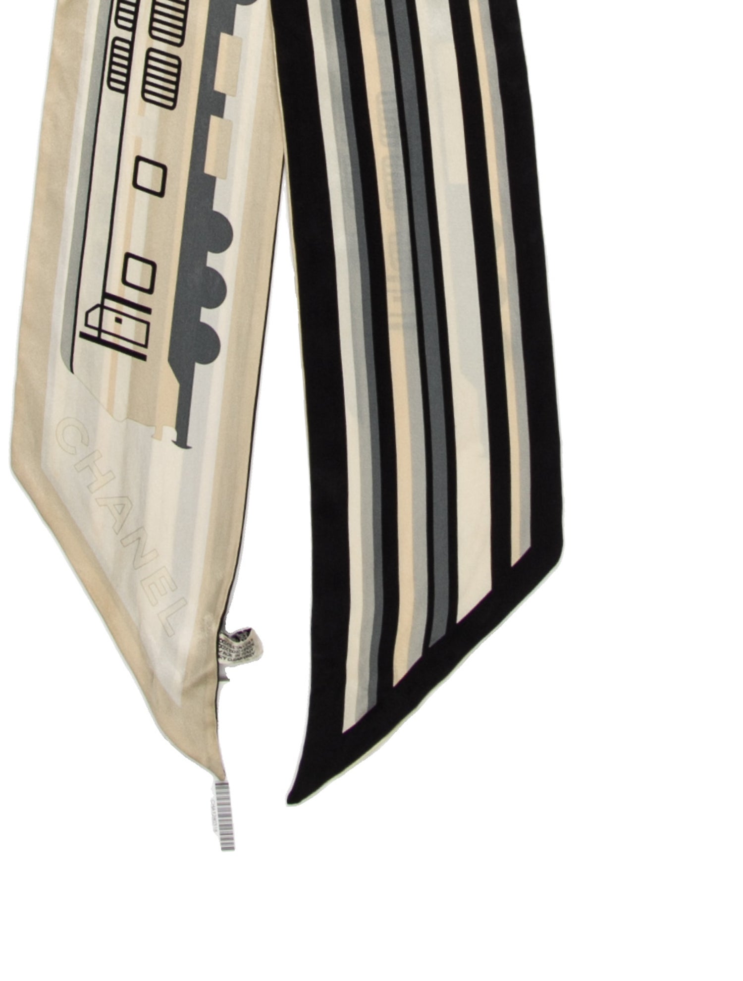 Chanel Silk Vintage Scarf