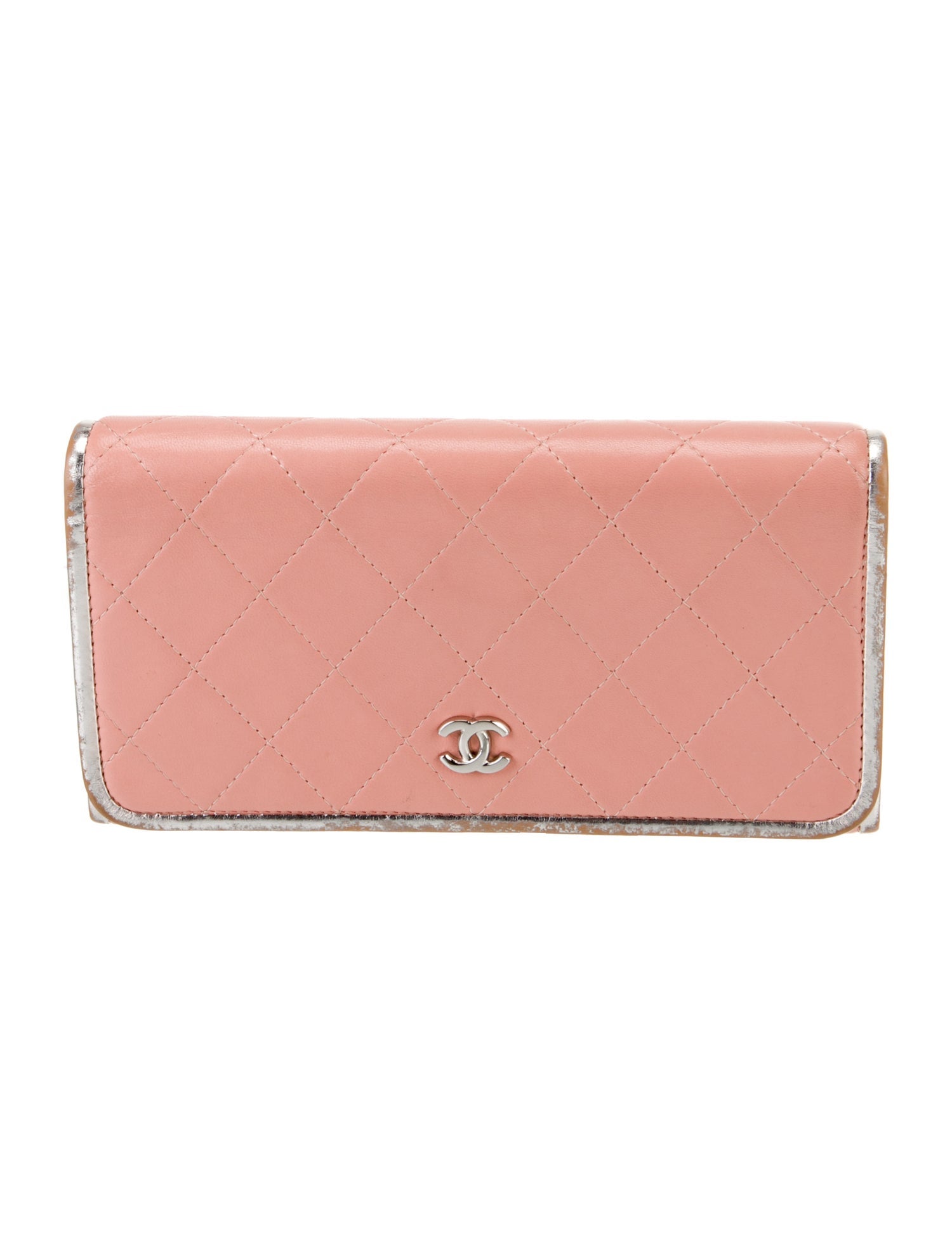 Chanel 2015-2016 Interlocking CC Logo Continental Wallet