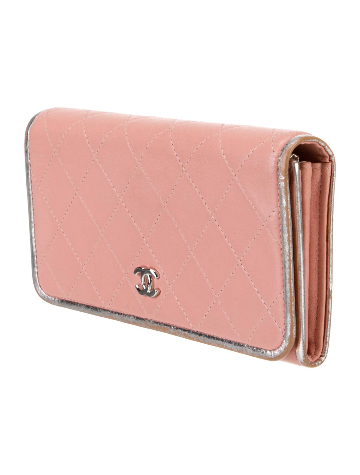 Chanel 2015-2016 Interlocking CC Logo Continental Wallet