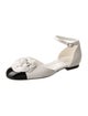 Chanel 2024 Interlocking CC Logo D'Orsay Flats