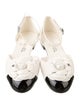 Chanel 2024 Interlocking CC Logo D'Orsay Flats