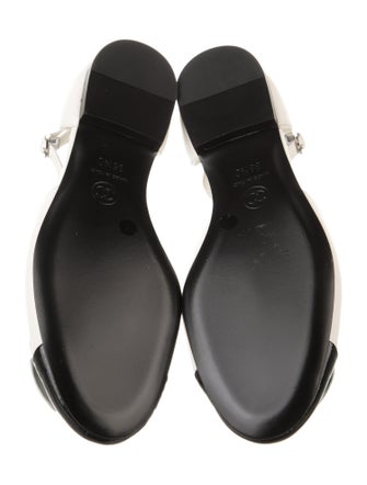 Chanel 2024 Interlocking CC Logo D'Orsay Flats