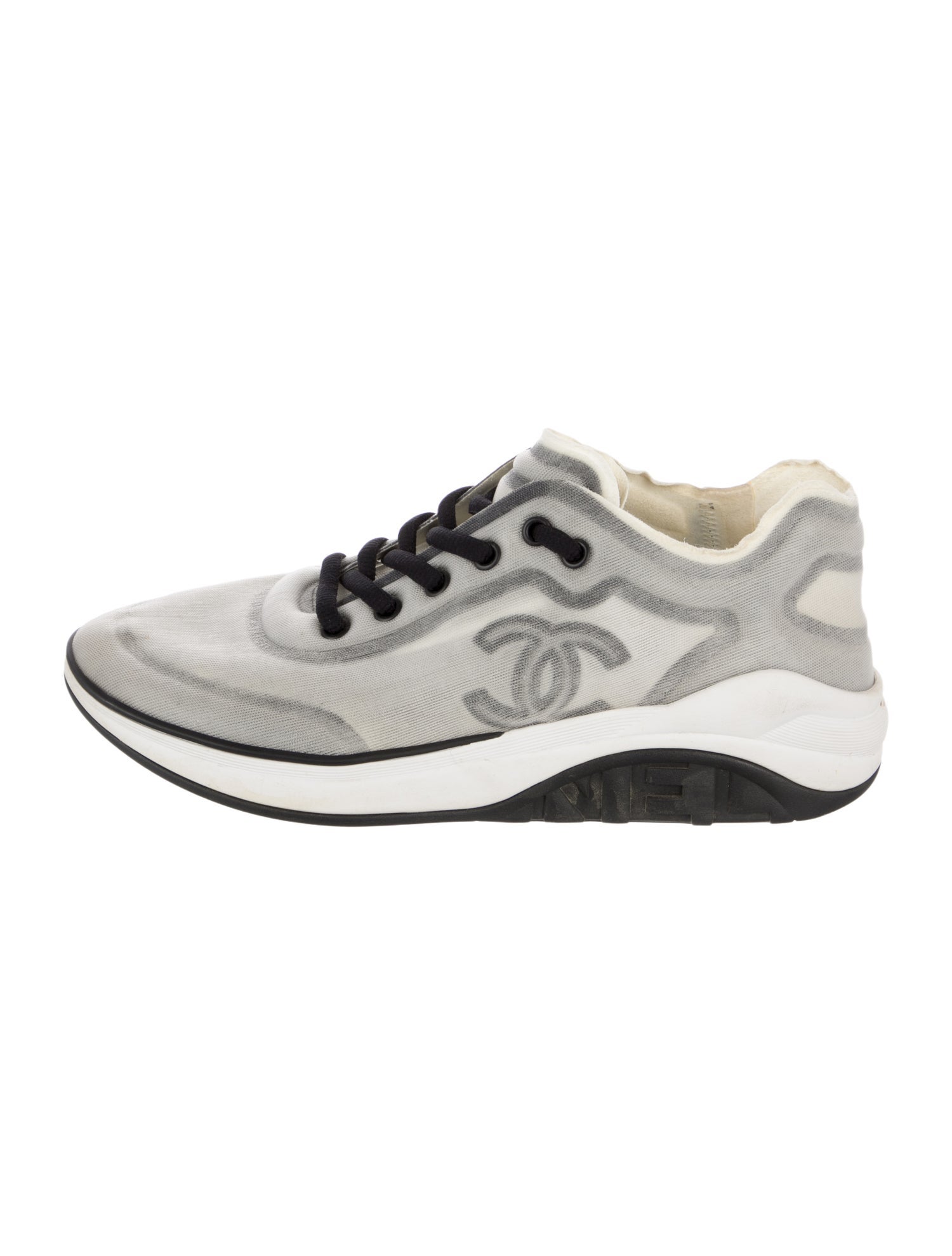 Chanel 2019 Interlocking CC Logo Sneakers