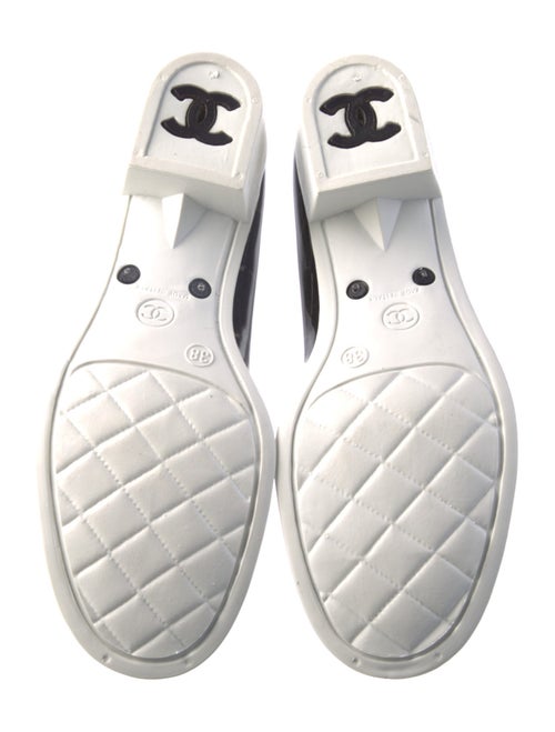 Chanel 2008 Interlocking CC Logo Rain Boots