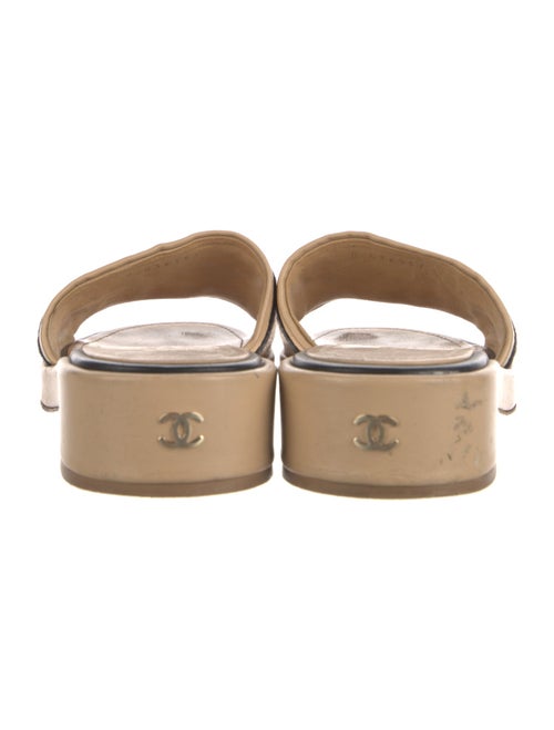 Chanel 2021 Interlocking CC Logo Slides