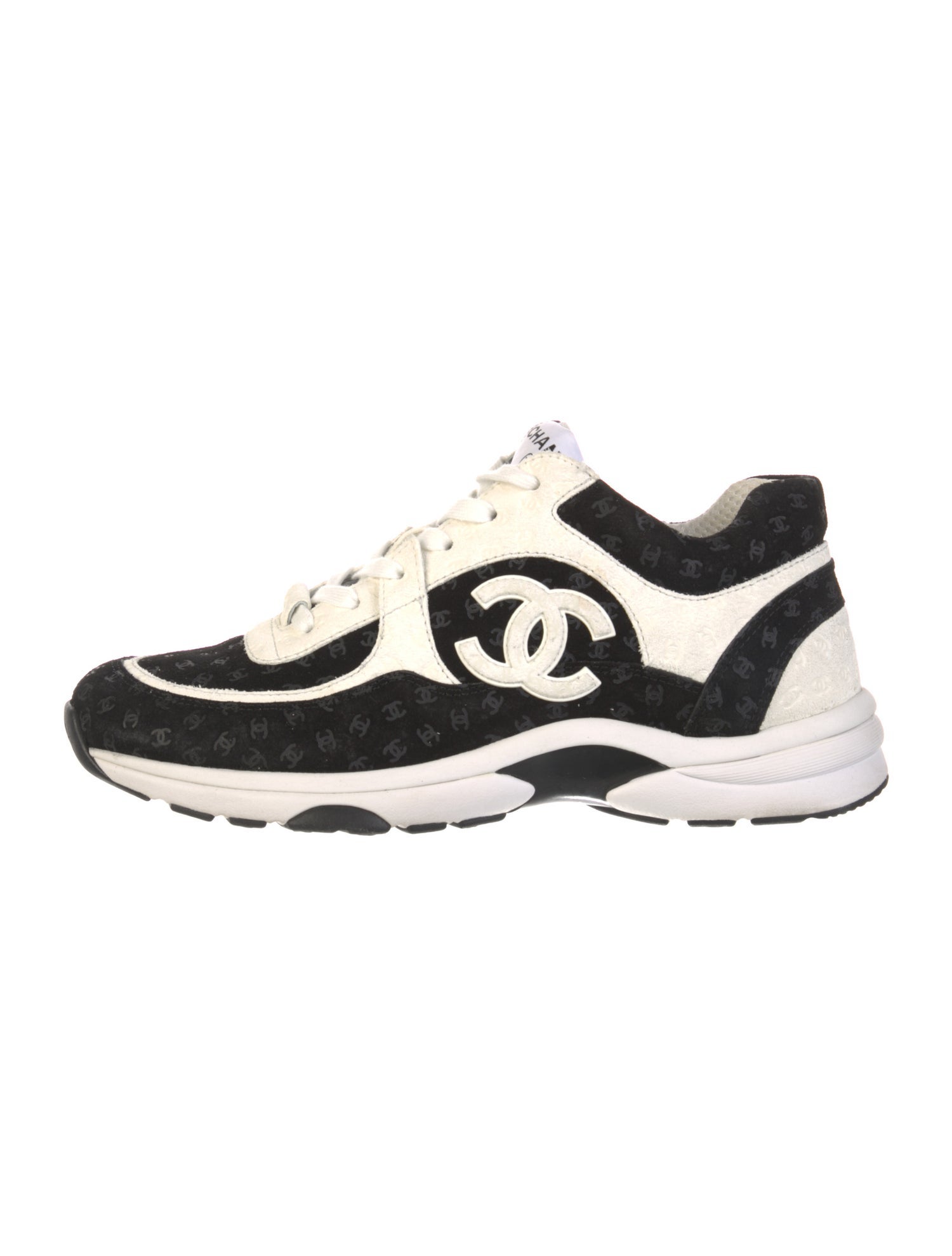 Chanel 2022 Interlocking CC Logo Sneakers