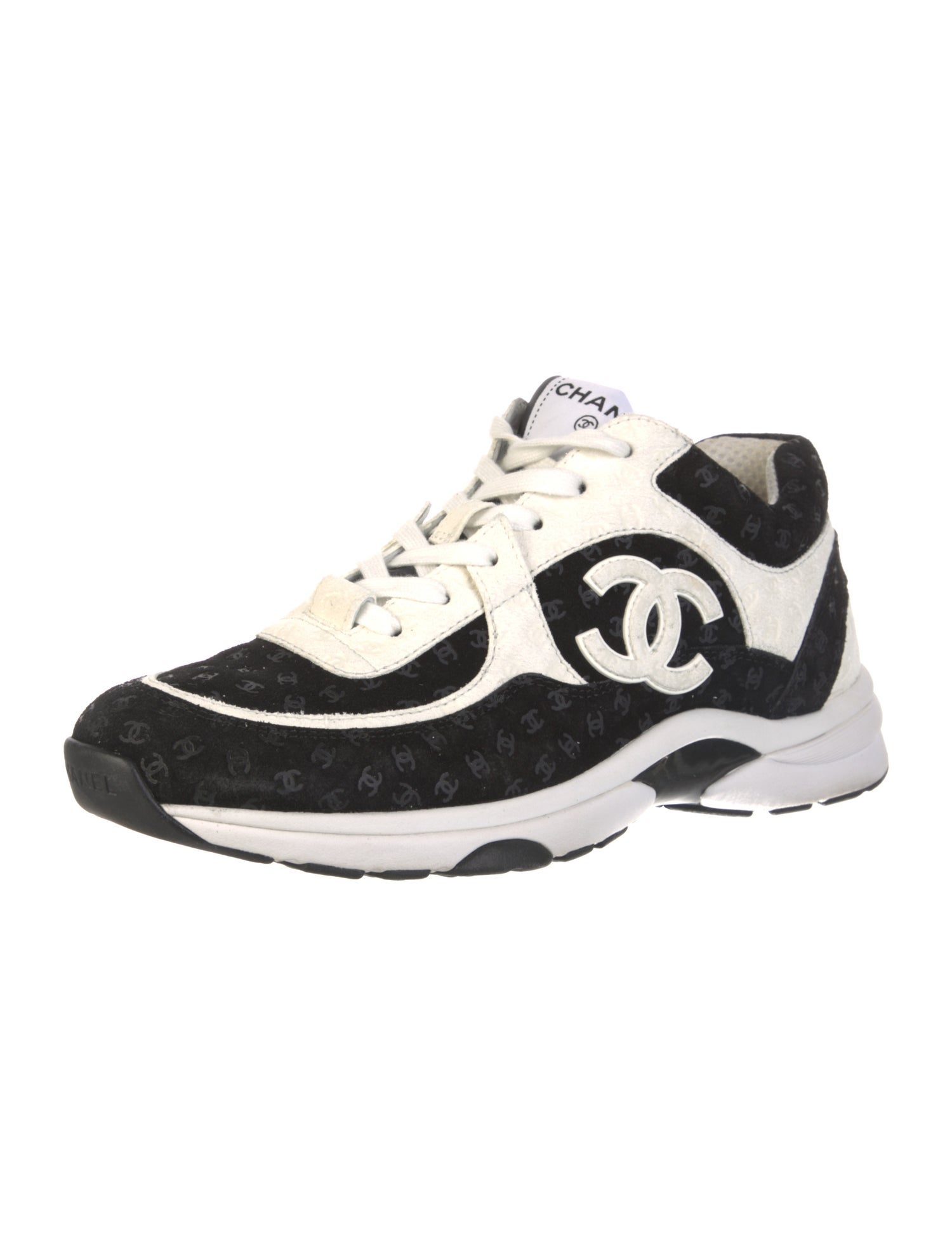 Chanel 2022 Interlocking CC Logo Sneakers