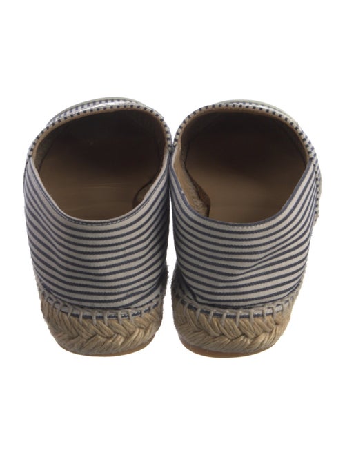 Chanel Interlocking CC Logo Canvas Espadrilles