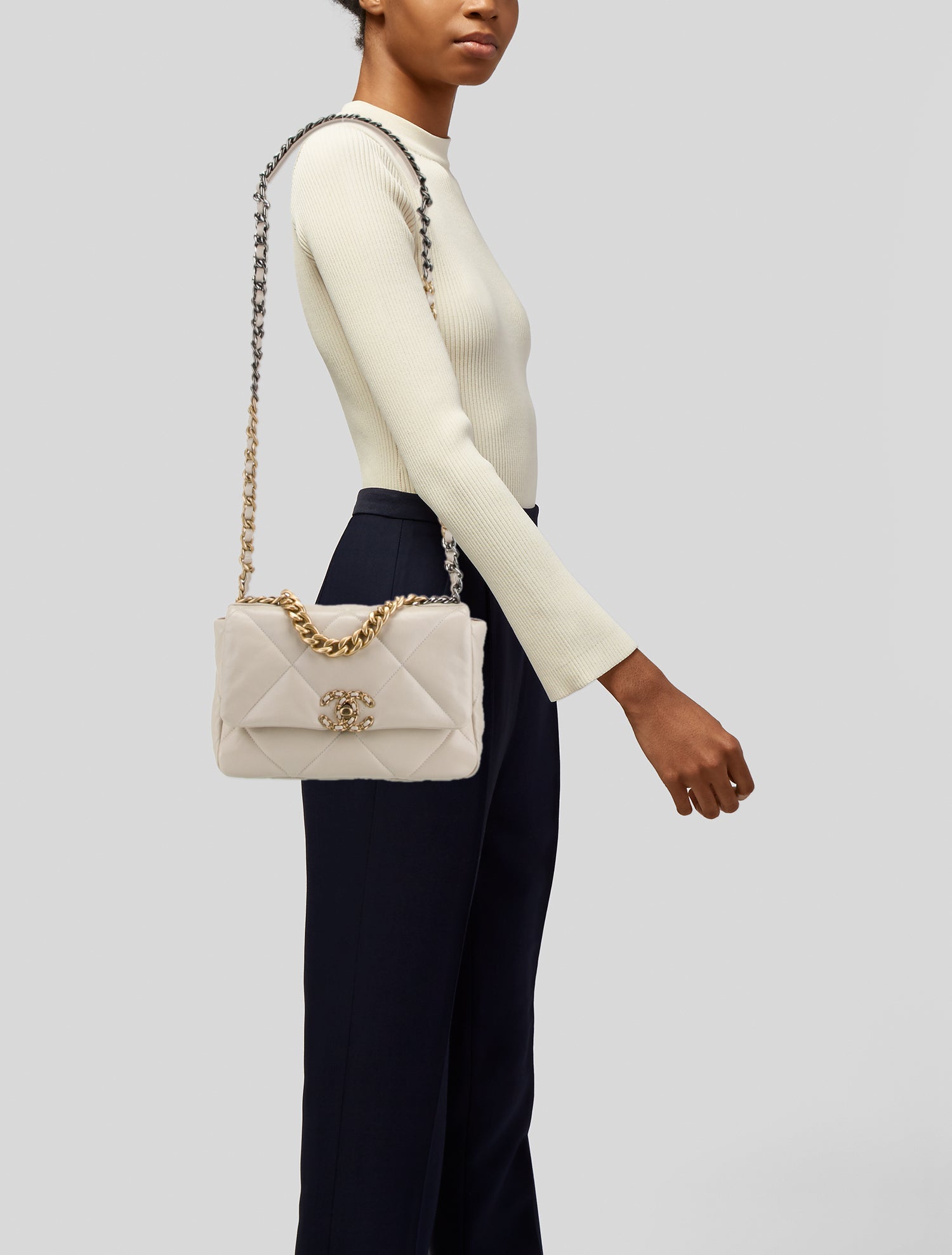 Chanel Medium 19 Flap Bag