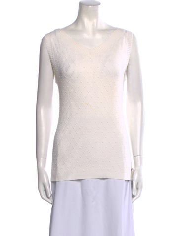 Chanel Tops 2016 V-Neck Top Us8, Fr40 | M