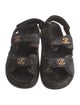 Chanel Interlocking CC Logo Canvas Slides
