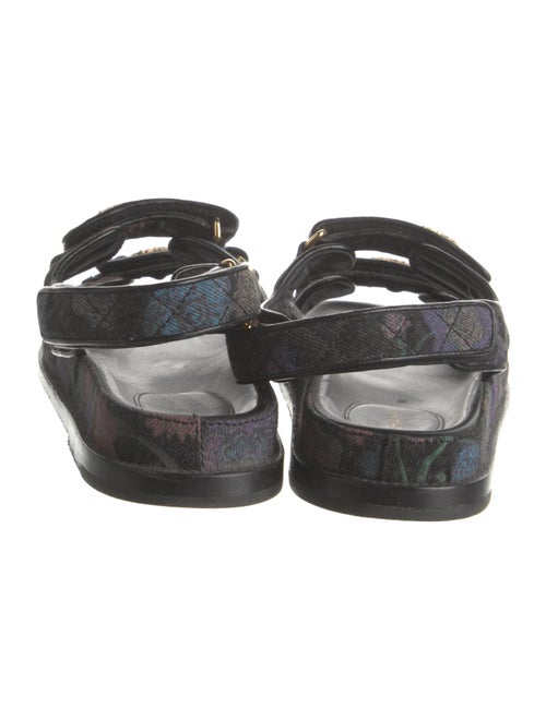 Chanel Interlocking CC Logo Canvas Slides