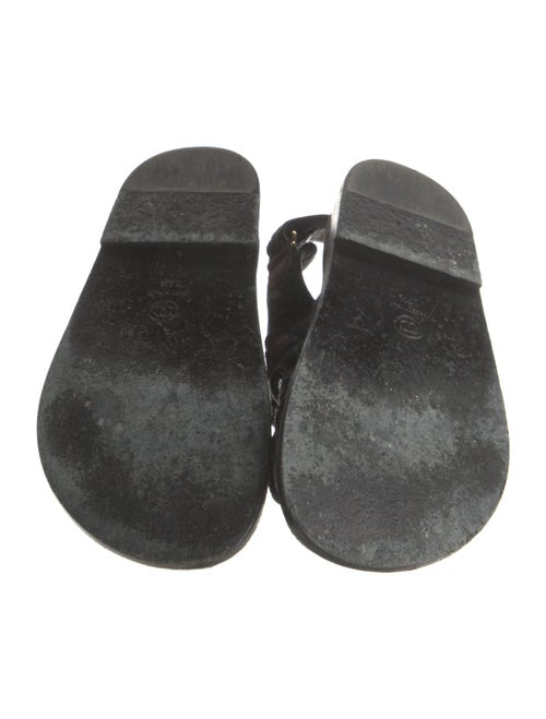 Chanel Interlocking CC Logo Canvas Slides