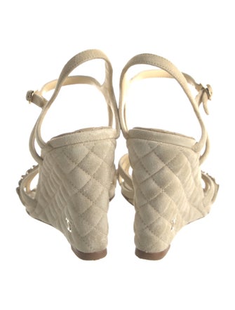 Chanel 2021 Interlocking CC Logo Espadrilles